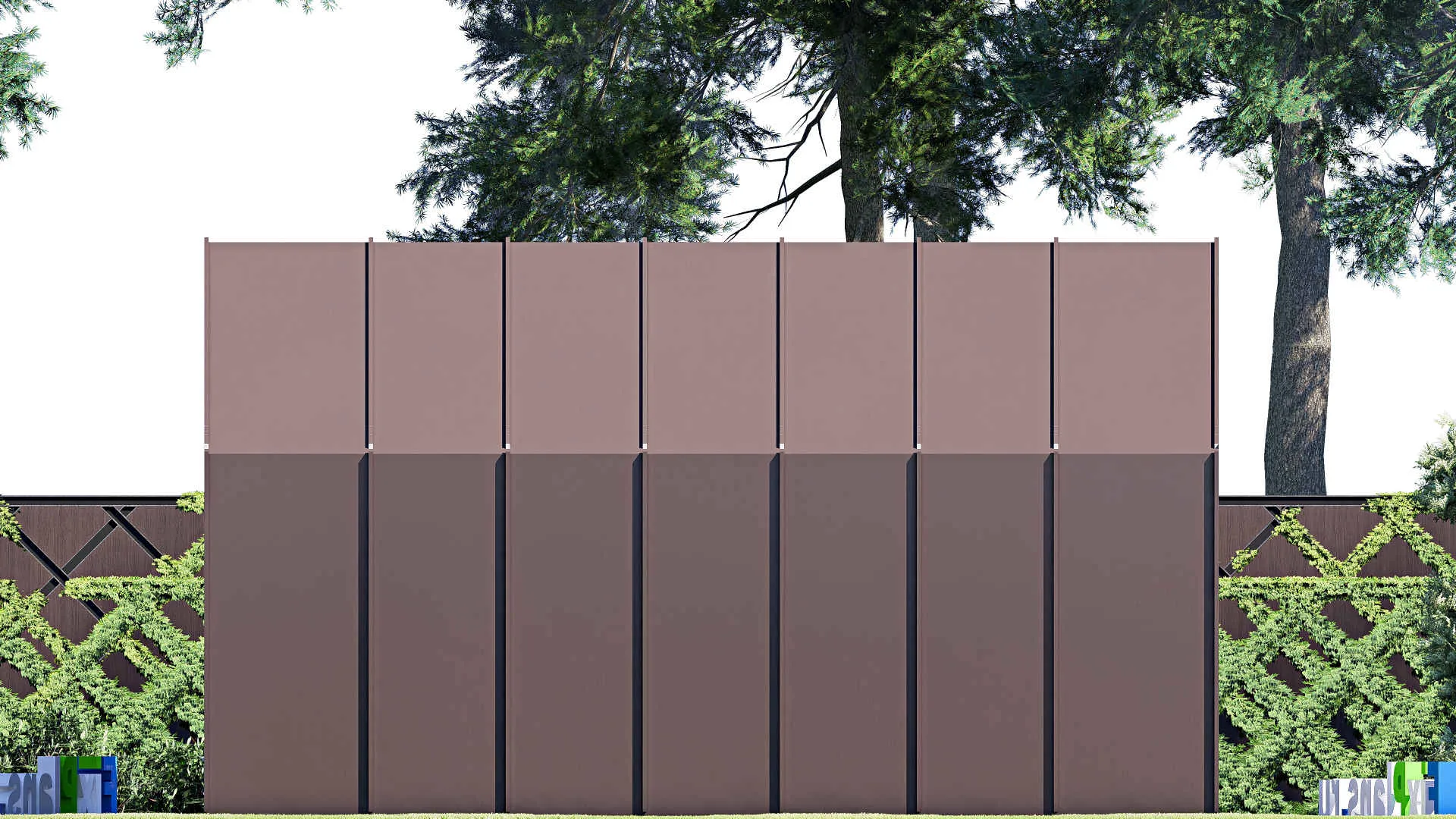 F-21041 - Проект гаража 5 на 8, площадью 30 м² на 1 машиноместо